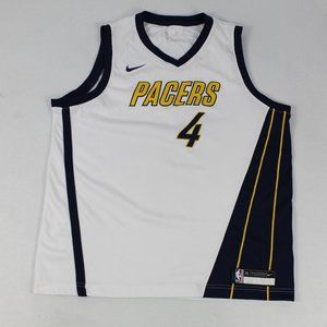 Nike Dri Fit Engineered Jersey Youth XL White Indiana Pacers Oladipo #4 NBA